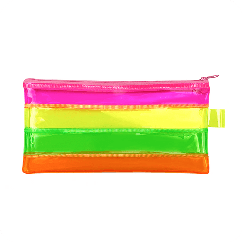 N-MFO-8129 PVC Color Mathced Zipper Bag