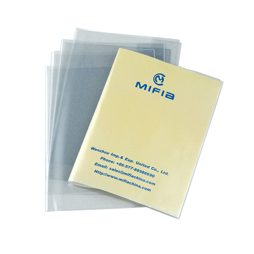 MFB-023 Transparent PVC Glitter Book Jacket