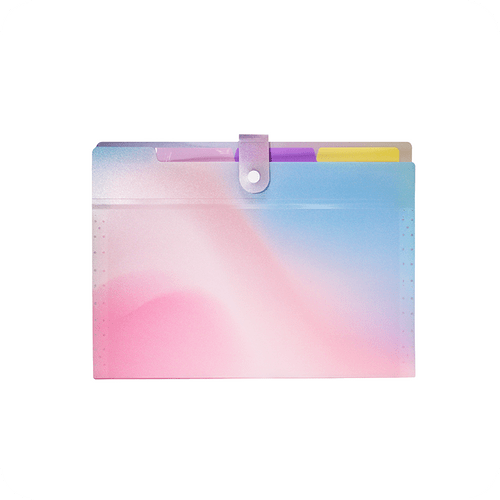 J-MFO-10 Aurora Color 4 Divider Expanding File