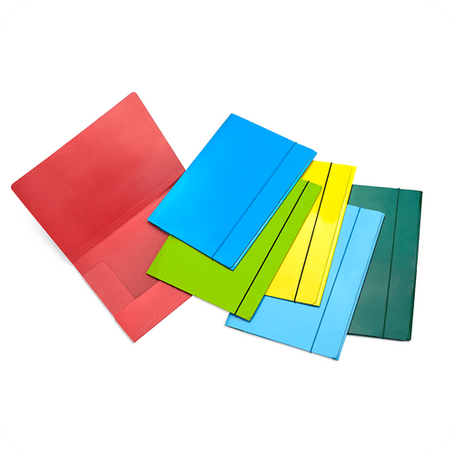 MFO-011 Paper Elastic Folder with Lamination