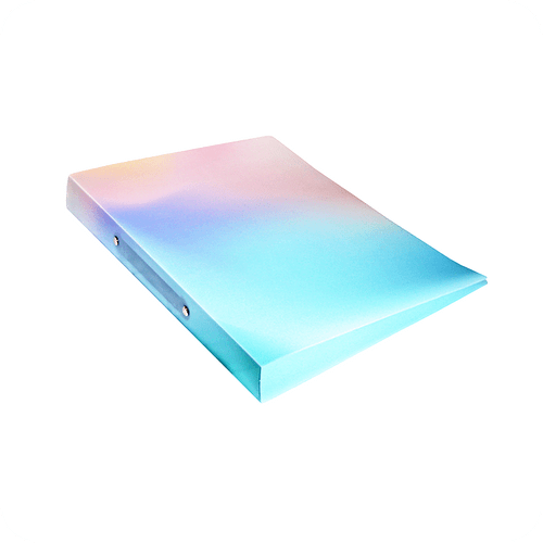 J-MFO-7 Sandy Graduated Color Plastic Ring Binder
