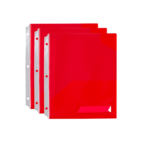 MFO-1036 3-hole Twin Pocket Folder with Fasteners