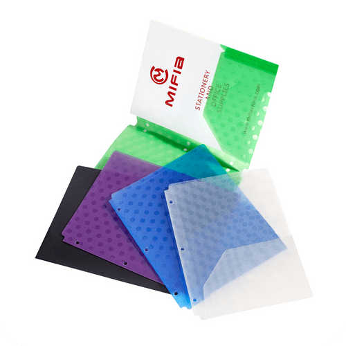 MFO-054Y PP Two-Pockets Document Folder