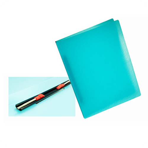 MFO-8076 PP Report Cover with spring clip & Wave Texture