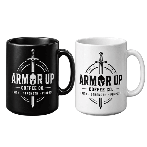 15oz Ceramic Coffee Mug - AOG / Warrior Standard