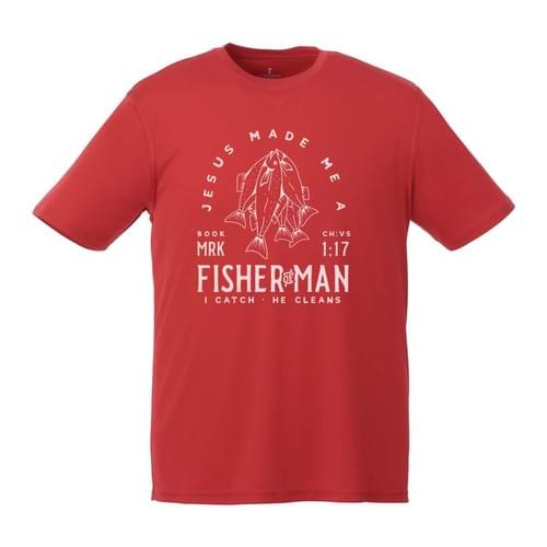 Mens Short Sleeve Tech Tee - Fisher of Men