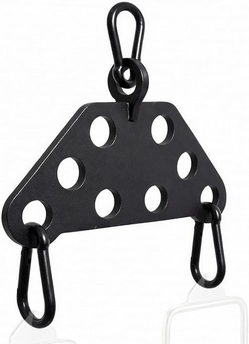 CARBON 8-HOLE CABLE PLATE