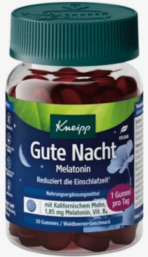 德國 Kneipp 褪黑激素1.85mg助眠軟糖 30顆
