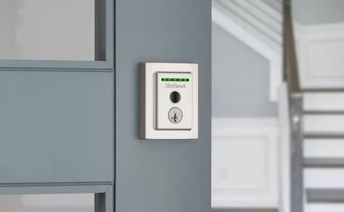 Cerrojo electrónico HALO de huella y llave con SmartKey Security™