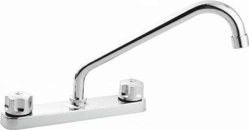 Mezcladora para lavatrastos cromo (E502-420C)