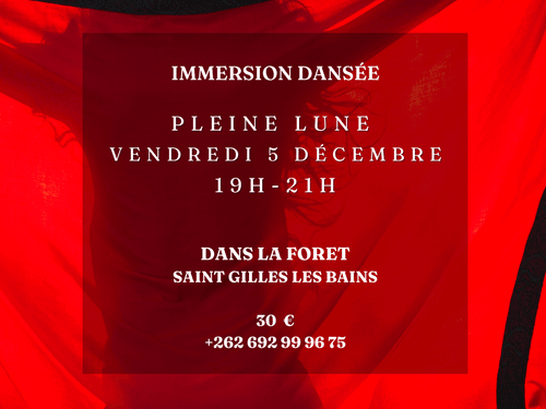 Immersion dansée de pleine lune