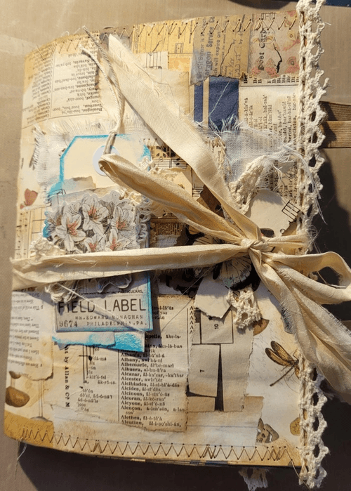 Creative playshop - Brown bag journal