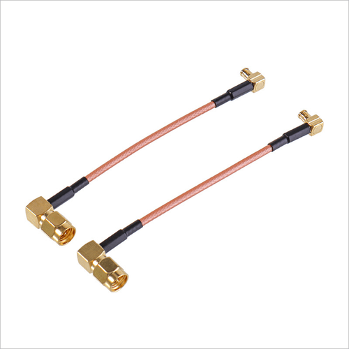 SMA Male Right Angle To MCX Male Right Angle Extension Cable