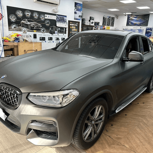 BMW G02 X4 加裝車側踏板