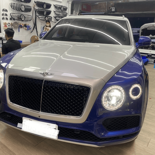 Bentley Bentayga 加裝前後防護罩