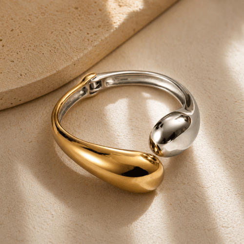 Dual Essence Sculptural Bracelet™