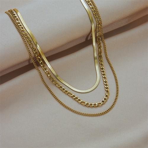 Trinity Layer Necklace