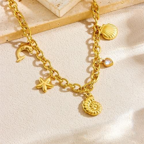 Aurélle Oceana Charm Necklace