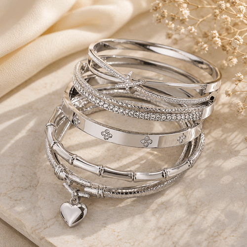 Aurélle Amour Five-Piece Bracelet Stack™