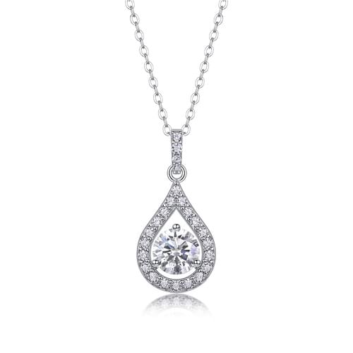 1 ct Celestia Tear Necklace
