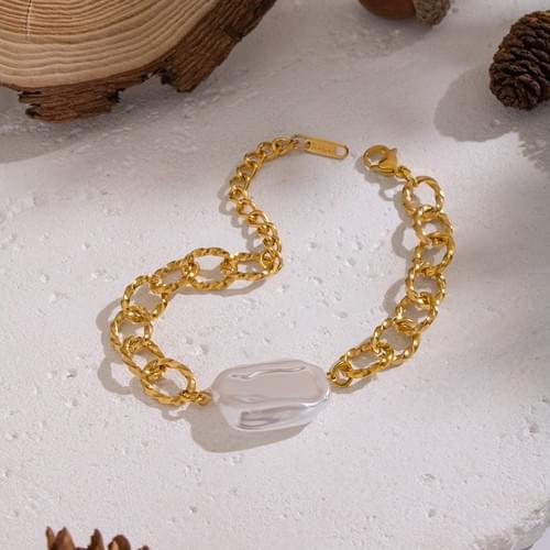 Aurélle Éclat Baroque Link Bracelet