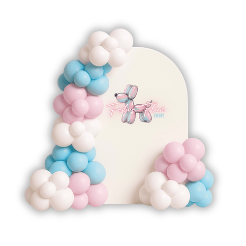 Classic Balloon Garland and Backdrop Set