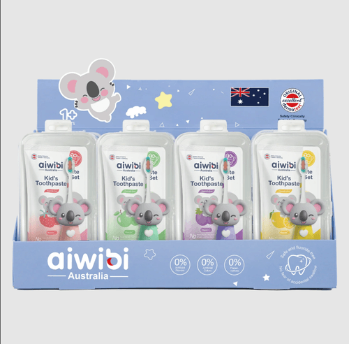 Aiwibi Toothbrush/Toothpaste Combo