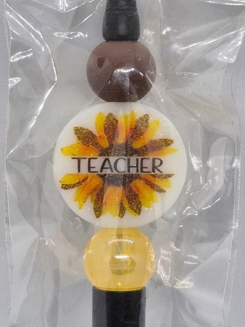 Teacher Life Beaded Pens