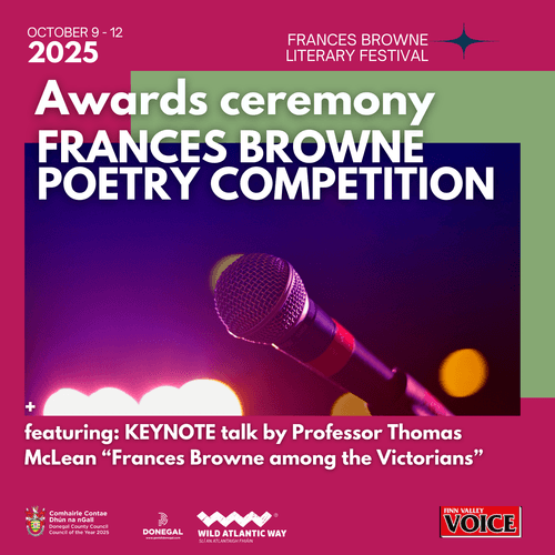 Frances Browne Poetry Competition Awards Evening