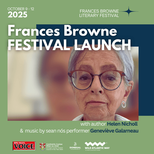 The 2025 Frances Browne Literary Festival launch