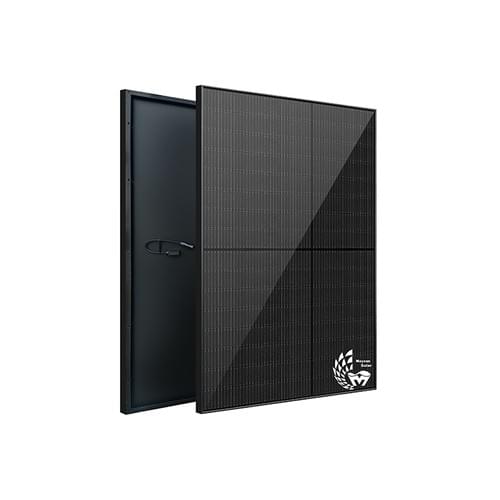 390w410W Full Black Solar Panels Monocrystalline Solar Panel 210mm PERC 80 Cells