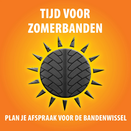 Zomerwielen wisselen  - vaste klanten (in opslag)