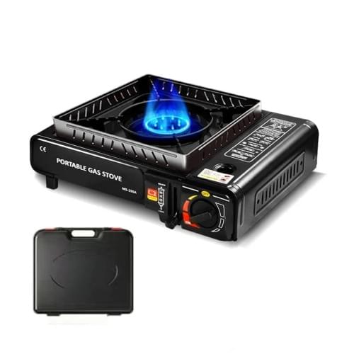Portable Gas Stove Gas Cooker with Automatic Ignition System & Overheating Protection
