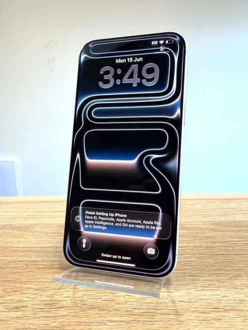 DEMO IPHONE 17 PRO MAX 512GB SILVER PERFECT CONDITION RECEIPT&WARRANTY