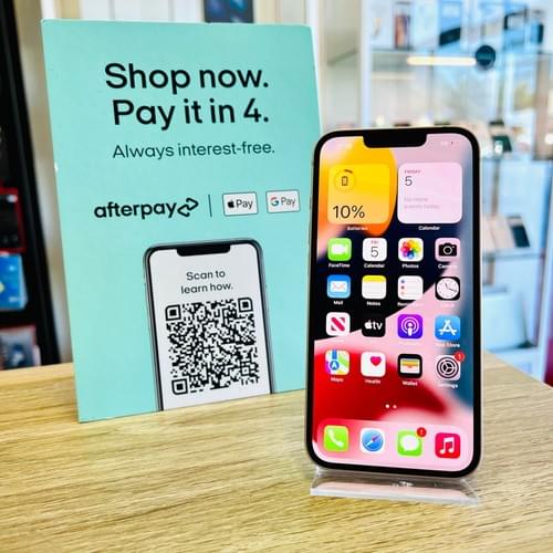 DEMO IPHONE 13 5GB 128GB WHITE PERFECT CONDITION RECEIPT&WARRANTY
