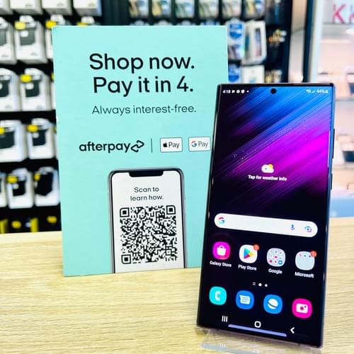 SAMSUNG S22 ULTRA 5G 256GB BURGENDY PERFECT CONDITION RECEIPT&WARRANTY