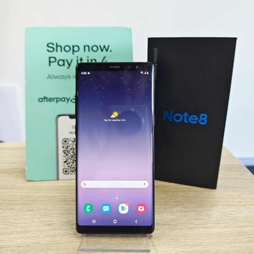 SAMSUNG NOTE 8 64GB BLACK PERFECT CONDITION RECEIPT&WARRANTY