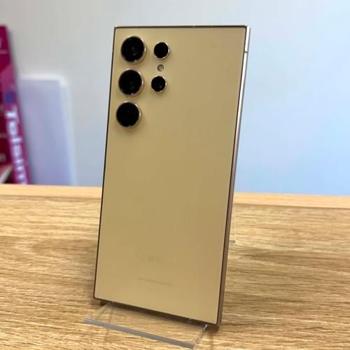 SAMSUNG S24 ULTRA 5G 256GB GOLD PERFECT CONDITION RECEIPT&WARRANTY