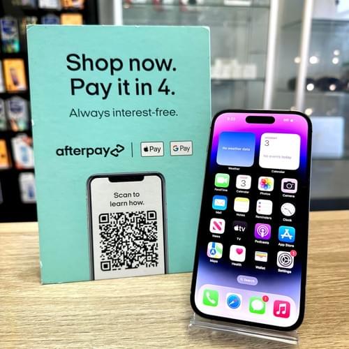 DEMO IPHONE 14 PRO 128GB PURPLE PERFECT CONDITION RECEIPT&WARRANTY