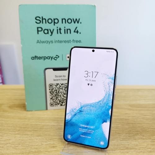 DEMO SAMSUNG S22 5G 256GB WHITE PERFECT CONDITION RECEIPT&WARRANTY