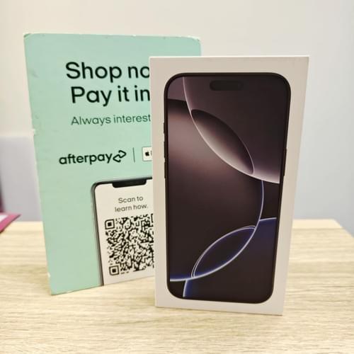 NEW IPHONE 16 PRO MAX 512GB BLACK BOX PERFECT CONDITION RECEIPT&WARRANTY