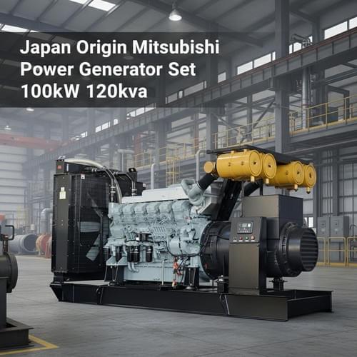 Japan Origin Mitsubishi Power Generator Set 1000kW 1200kva