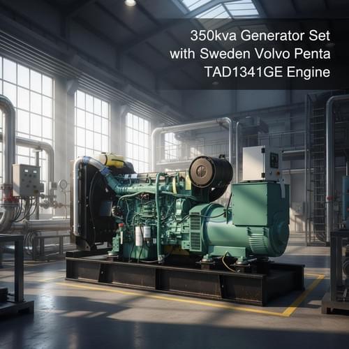 350kva Generator Set with Sweden Volvo Penta TAD1341GE Engine