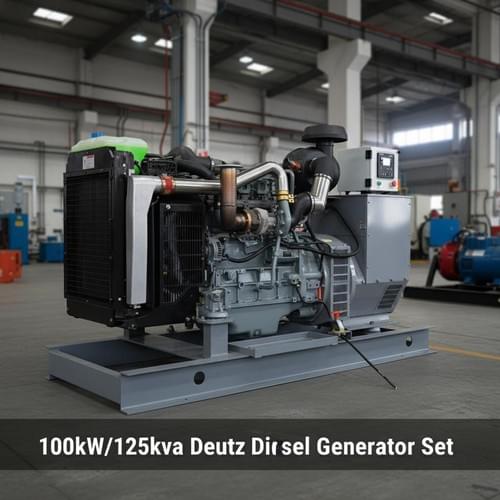 100kW/125kva Deutz Diesel Generator Set