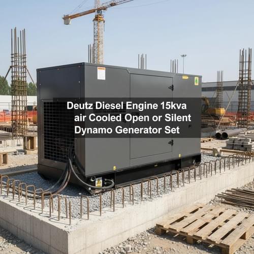 Deutz Diesel Engine 15kva air Cooled Open or Silent Dynamo Generator Set