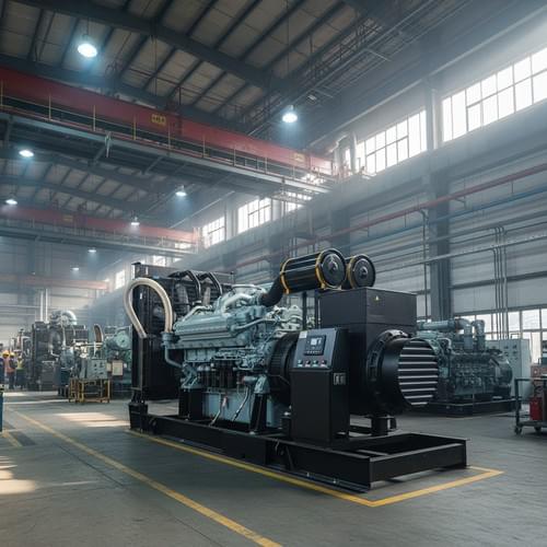 Mitsubishi S12H-PTA Engine Stamford or Marelli 750kW Silent Diesel Generator Set