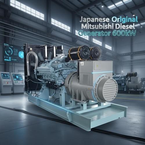 Japanese Original Mitsubishi Diesel Generator 600kW