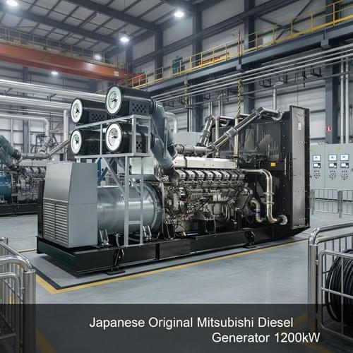 Japanese Original Mitsubishi Diesel Generator 1200kW