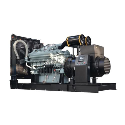 Mitsubishi S12H-PTA Engine Stamford or Marelli 750kW Silent Diesel Generator Set (7)