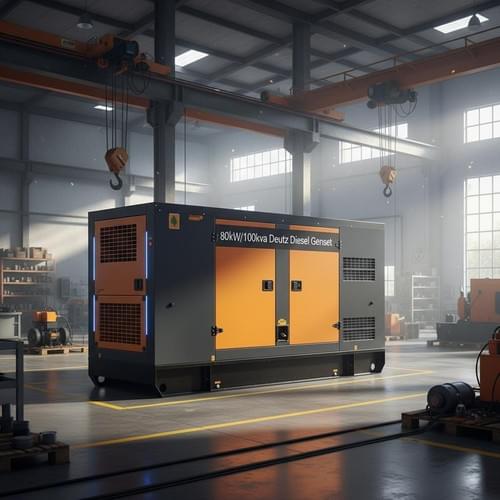 80kW/100kva Deutz Diesel Genset